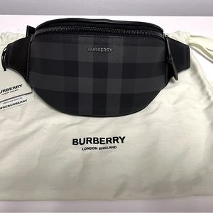 Burberry
Mini Cason Check Belt Bag
Charcoal